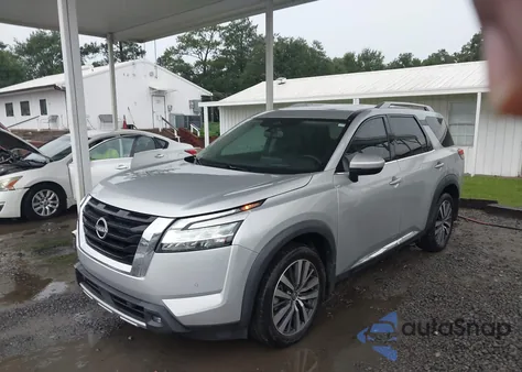 2022 Nissan Pathfinder Platinum 2Wd из США, поврежденный, VIN 5N1DR3DH1NC258103